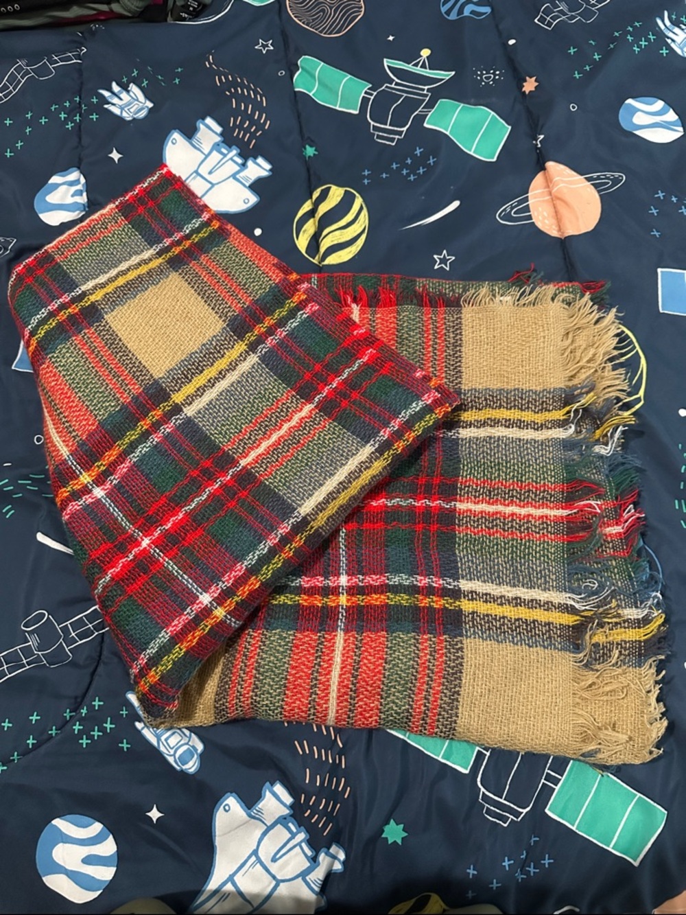 Plaid Shawl